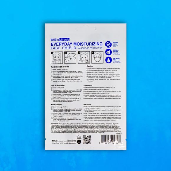 BioMiracle Everyday Moisturizing Face Mask Skin Care, Hydrating - Picture 4 of 4